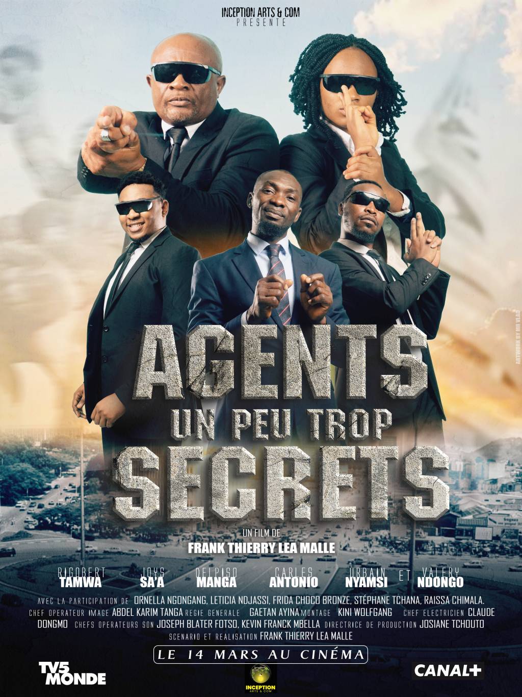 photo de couverture de Agents Un Peu Trop Secrets : Le Nouveau Film de Frank Thierry Lea Malle au Cinéma le 14 mars 2025